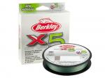 Šňůra Berkley X5 Low Vis Green 150m - 0,14mm